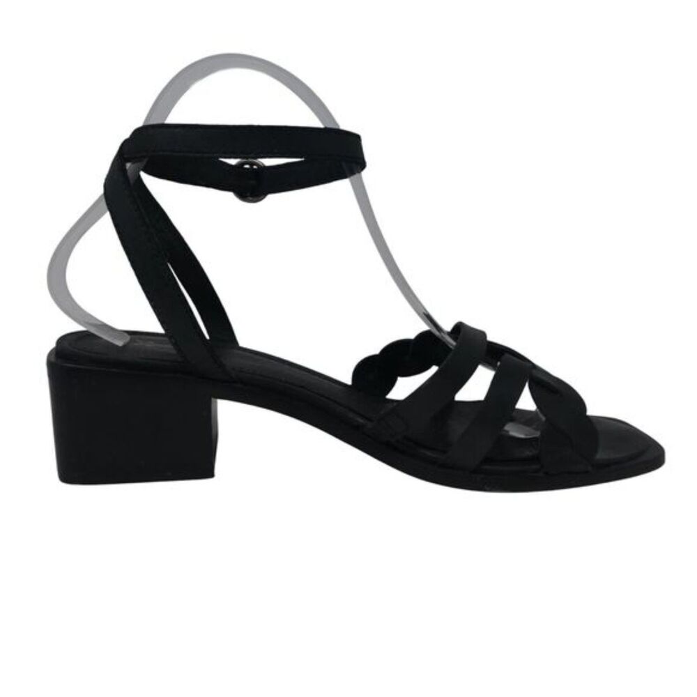 Frye Lucia Strappy Braid Leather Sandals Women's Size 8.5 Boho Heels Western